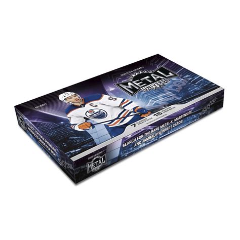 2023-24 upper deck skybox metal universe hockey hobby box|metal universe hockey box.